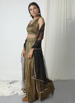 Black Stripe Skirt 5