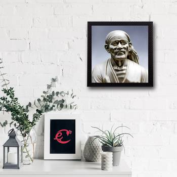 Sai Baba Satin Matt Texture UV Art Painting 2