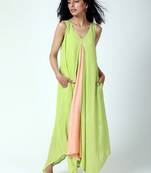 Mint Green Asymmetric Dress