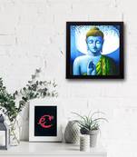 Spritual Lord Buddha Satin Matt Texture UV Art Painting
