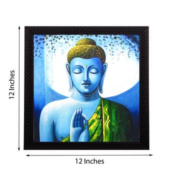 Spritual Lord Buddha Satin Matt Texture UV Art Painting 2