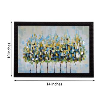 Abstract Trees Satin Matt Texture UV Art Painting 3