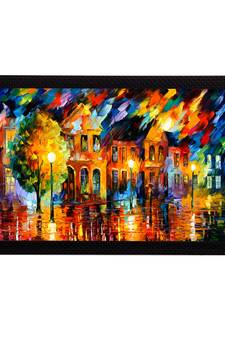 Rain View Satin Matt Texture UV Art Painting