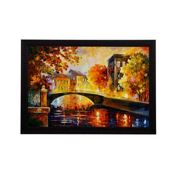 Rain View Satin Matt Texture UV Art Painting 1