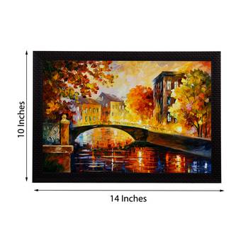 Rain View Satin Matt Texture UV Art Painting 3