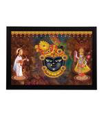 Lord Shrinath Satin Matt Texture UV Art Painting