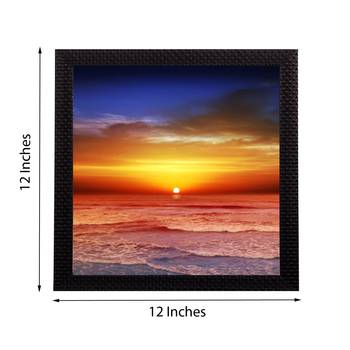 SunSet View Satin Matt Texture UV Art Painting 1
