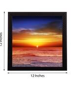 SunSet View Satin Matt Texture UV Art Painting