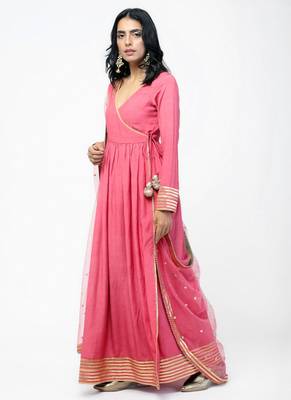 Peach Gota Angrakha Set 2