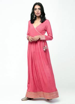 Peach Gota Angrakha Set 6
