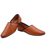  Casual Ethnic Tan Juttis Shoes For Men