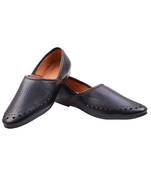  Casual Ethnic Black Mojari Shoes For Men