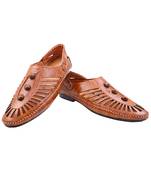  Casual Ethnic Tan Nagra Shoes For Men