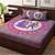 Pure Cotton Bedding Bedspead Hand Screen Printed Bedsheet With Pillow