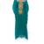 Shree Green Georgette Abaya
