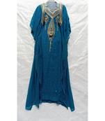 Sky Blue Designer Farasha