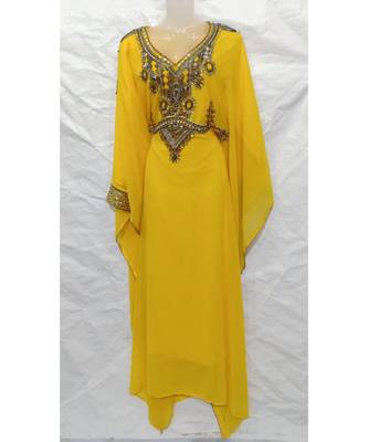 Sky Blue Designer Farasha 1