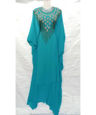 Sky Blue Designer Farasha 1