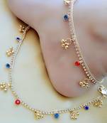 Multicolor Diamond Anklets