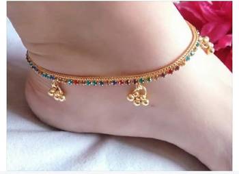 Multicolor Diamond Anklets 1