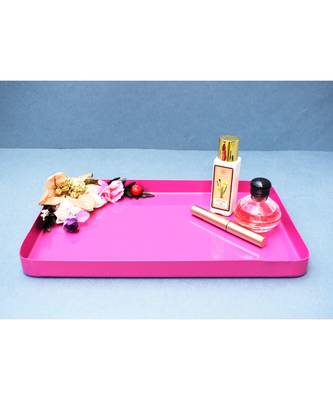 Color Palatte Rectangle Trinket Tray - Pink 2
