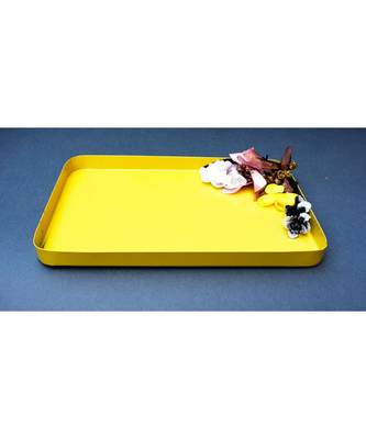 Color Palatte Rectangle Trinket Tray - Yellow 1