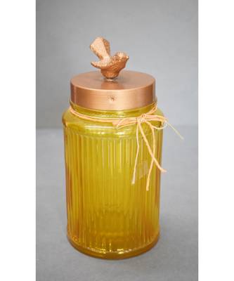 Wooden Tray with Glass Jars 4