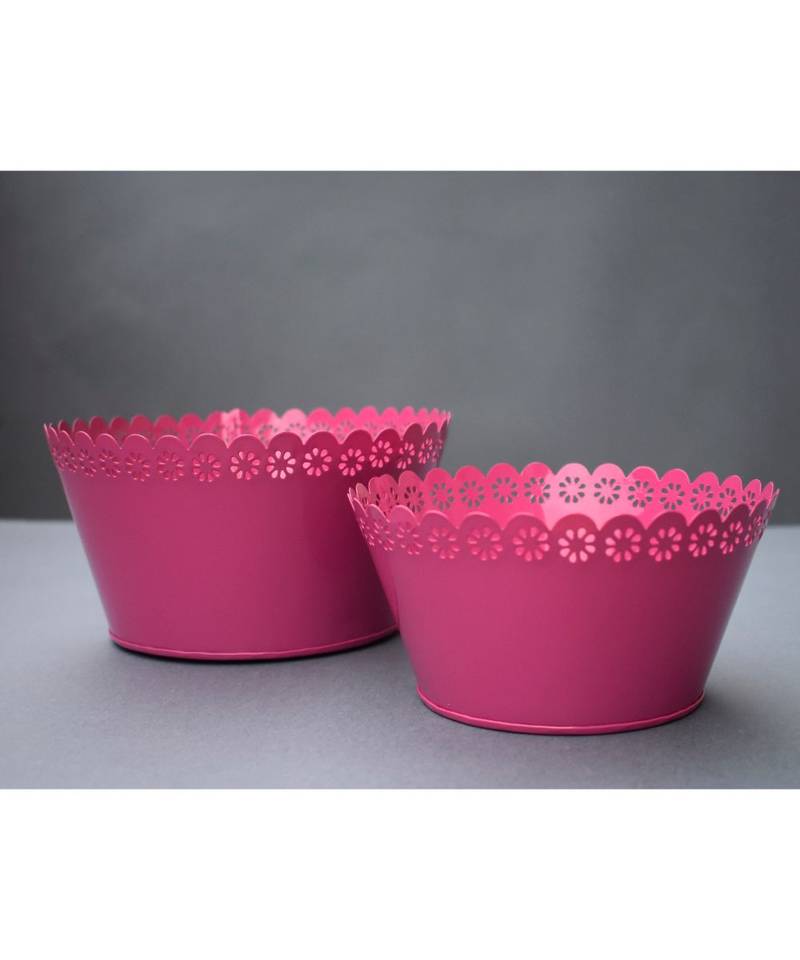 Color Palatte Pink Planter Set