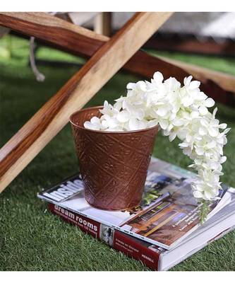 Color Palatte Copper Planter 1