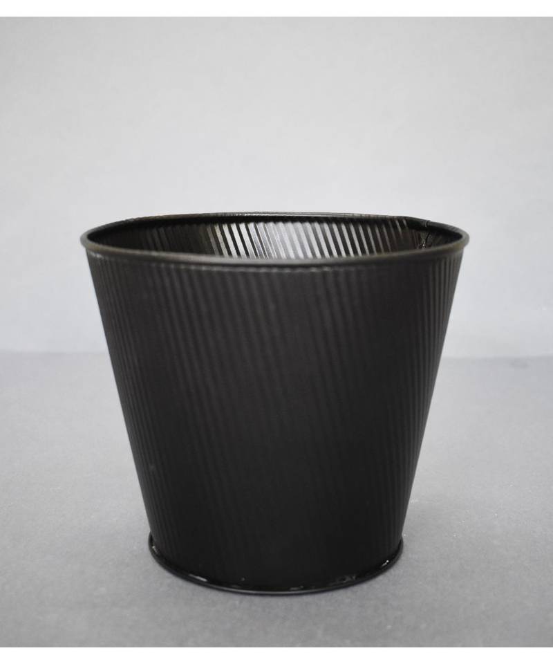 Black Embossed Planter