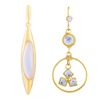 Gold Earrings 1
