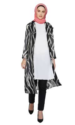 Moonlit Wave Trench Coat By Ruqsar 1