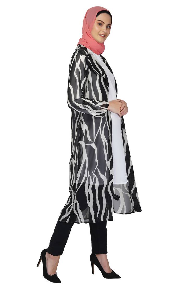 Moonlit Wave Trench Coat By Ruqsar