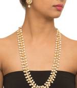 Pearl Kundan Necklace Set