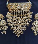 Kundan Choker Bridal Necklace Set