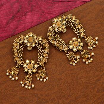 Gold danglers-drops 1