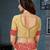 Beige woven cotton silk saree with blouse