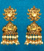 Gold Jhumkas