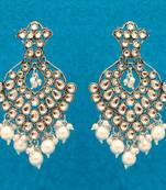 Silver danglers-drops