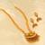 Gold necklaces