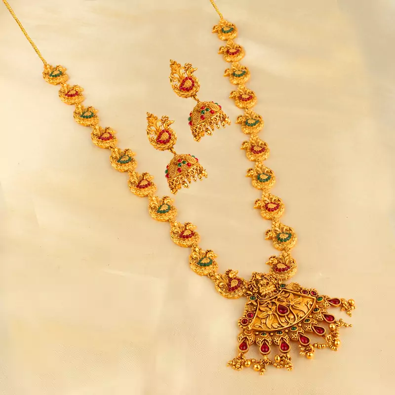 Gold necklaces