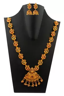 Gold necklaces