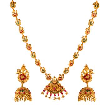 Gold necklaces 5