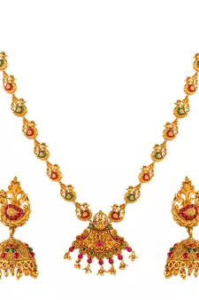 Gold necklaces