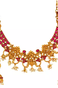 Red necklaces