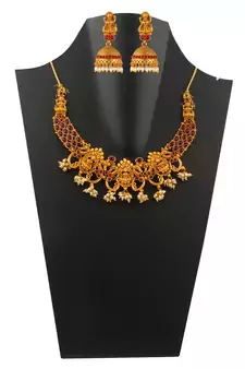 Red necklaces