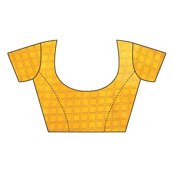 Multicolor printed bhagalpuri cotton saree with blouse 4