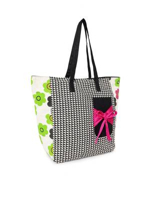 balck and white canvas bag 2