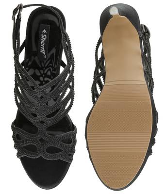 Sherrif Shoes Stiletto Heels Sandals 4