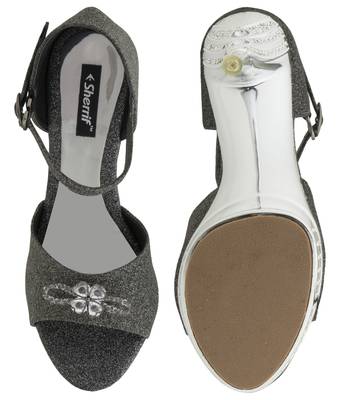 Sherrif Shoes Stiletto Heels Sandals 4